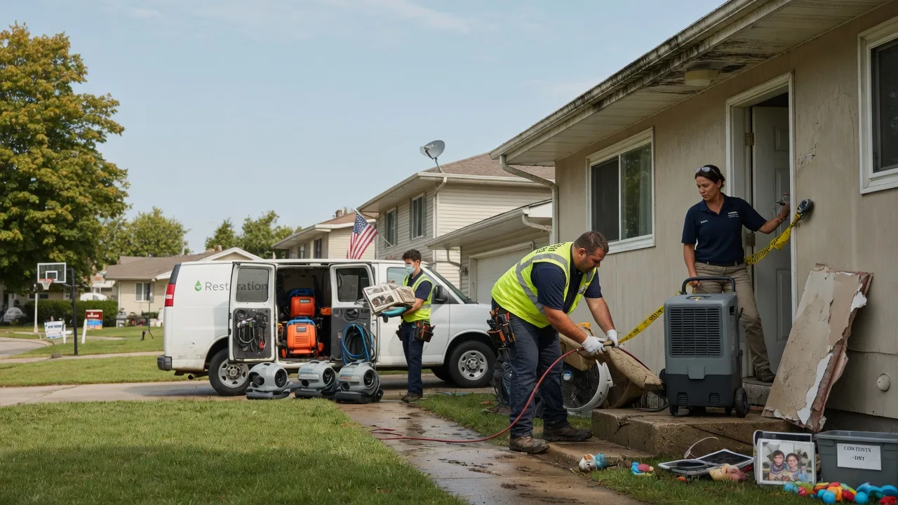 Water Damage Restoration in Parkersburg, WV near me